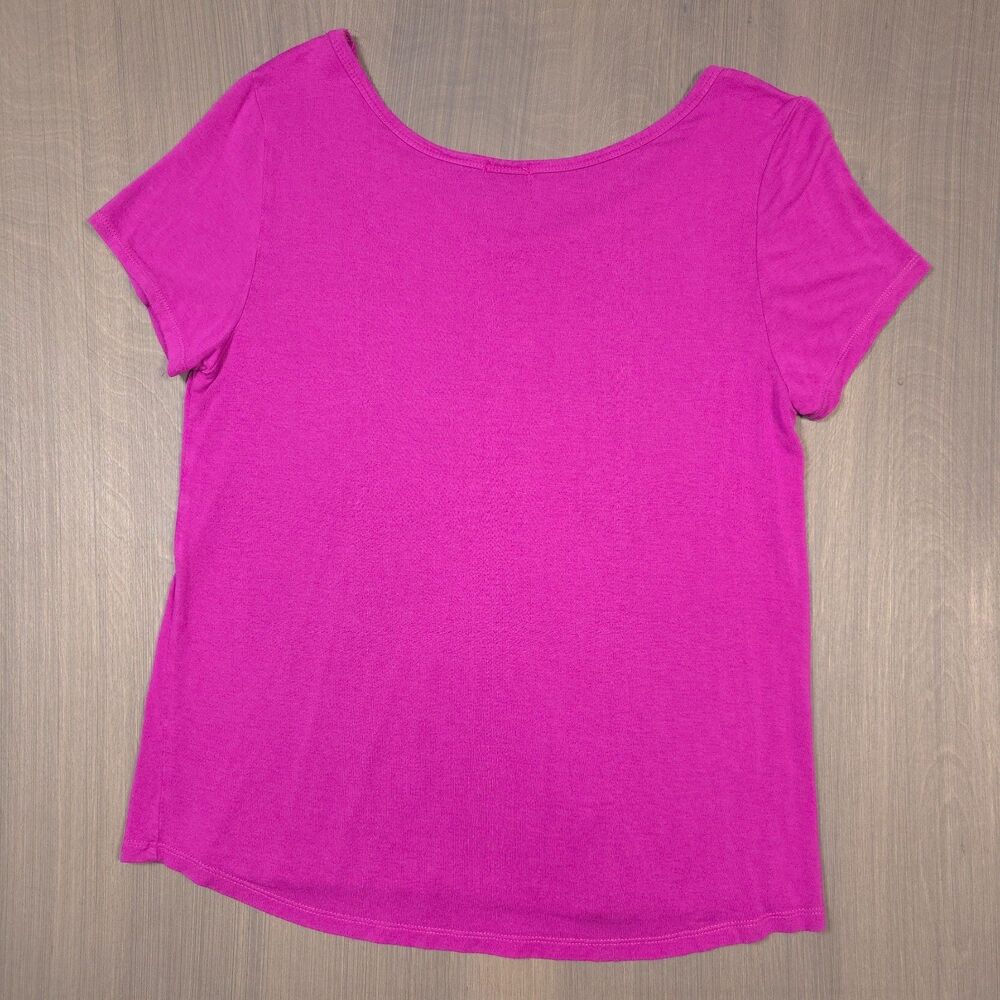 Justify Women's Medium Pink Short Sleeved Shirt - Picture 5 of 7